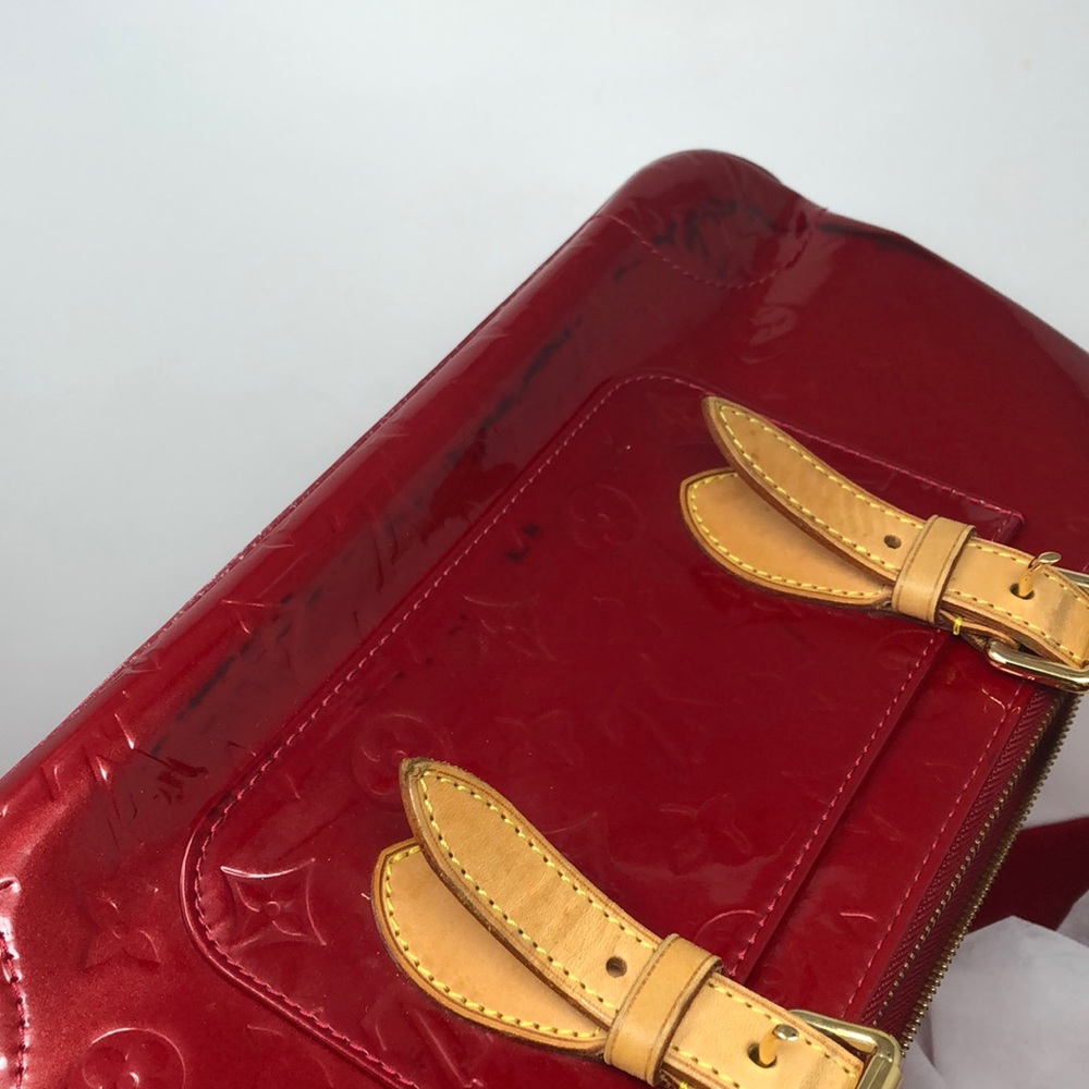 authentic Louis Vuitton Tote Bag Rosewood  REDS - Picture 13 of 16